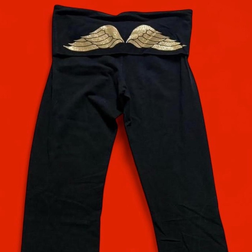 Vintage Victoria Secret Foldover Capris w/wings